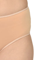 Women's Everyday Comfort Cotton Panties Pack of 3 – Brown, Pink & Peach