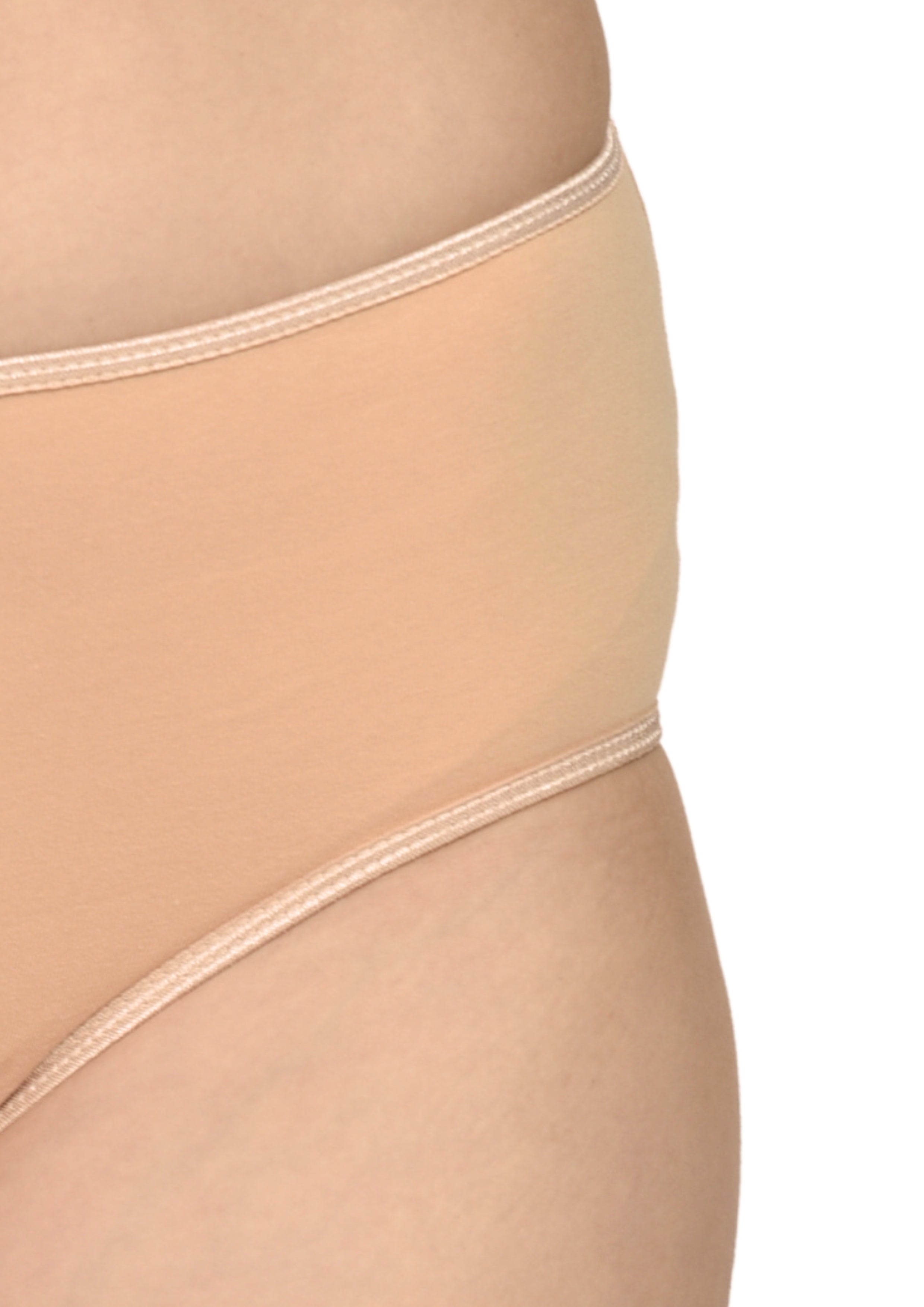 Women's Everyday Comfort Cotton Panties Pack of 3 – Brown, Pink & Peach
