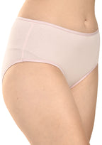 Women's Everyday Comfort Cotton Panties Pack of 3 – Brown, Pink & Peach