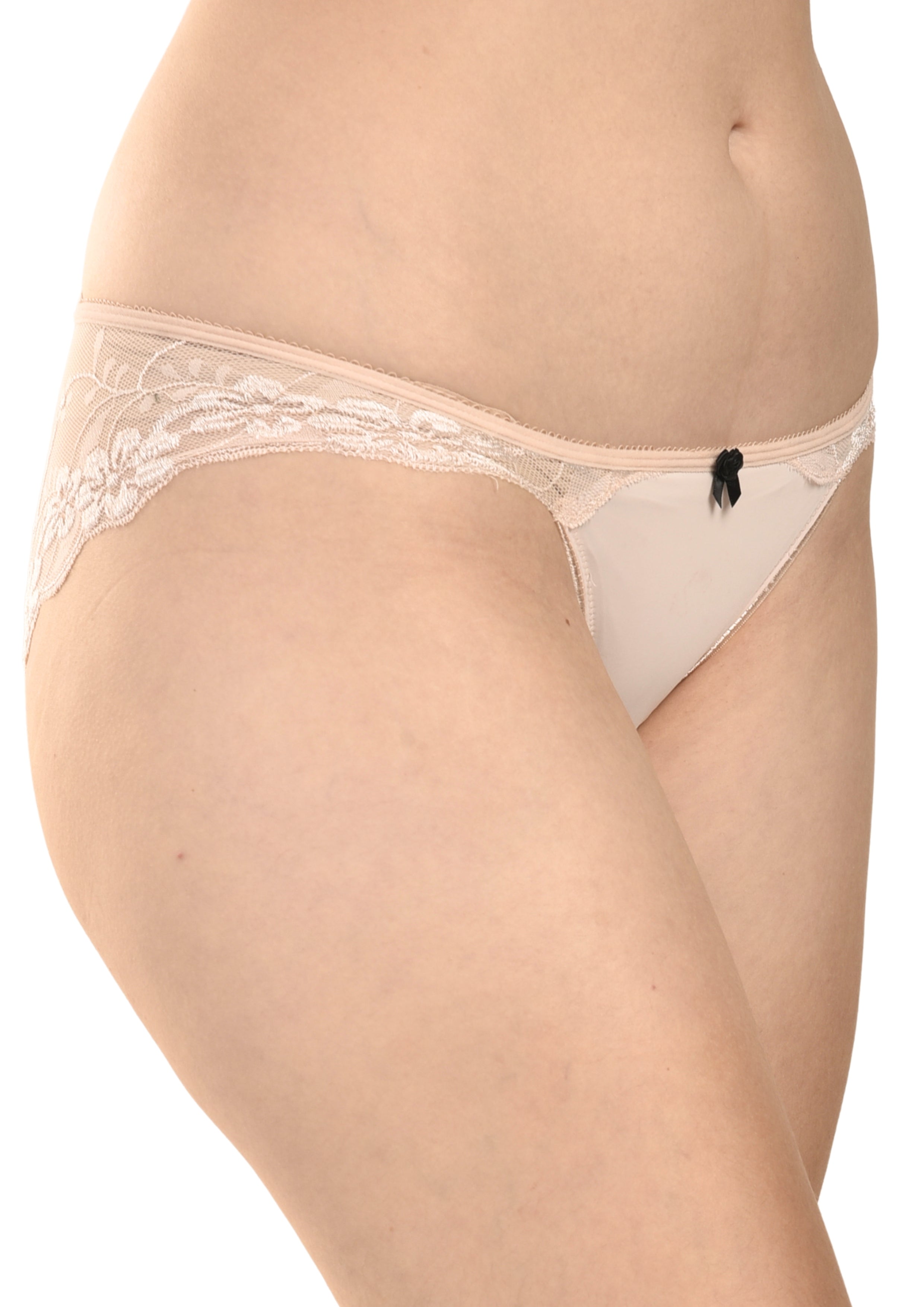 Women's Delicate Lace Panties Pack of 2 – Peach & Wine