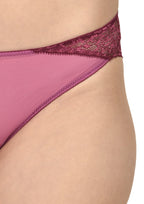 Women's Delicate Lace Panties Pack of 2 – Peach & Wine