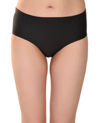 Women's Seamless Cotton Panties Pack of 3 – Black