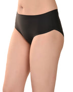 Women's Seamless Cotton Panties Pack of 3 – Black