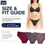 Women's Nylon Modal Panties – Pack of 3 | Maroon, Dusty Pink & Lavender