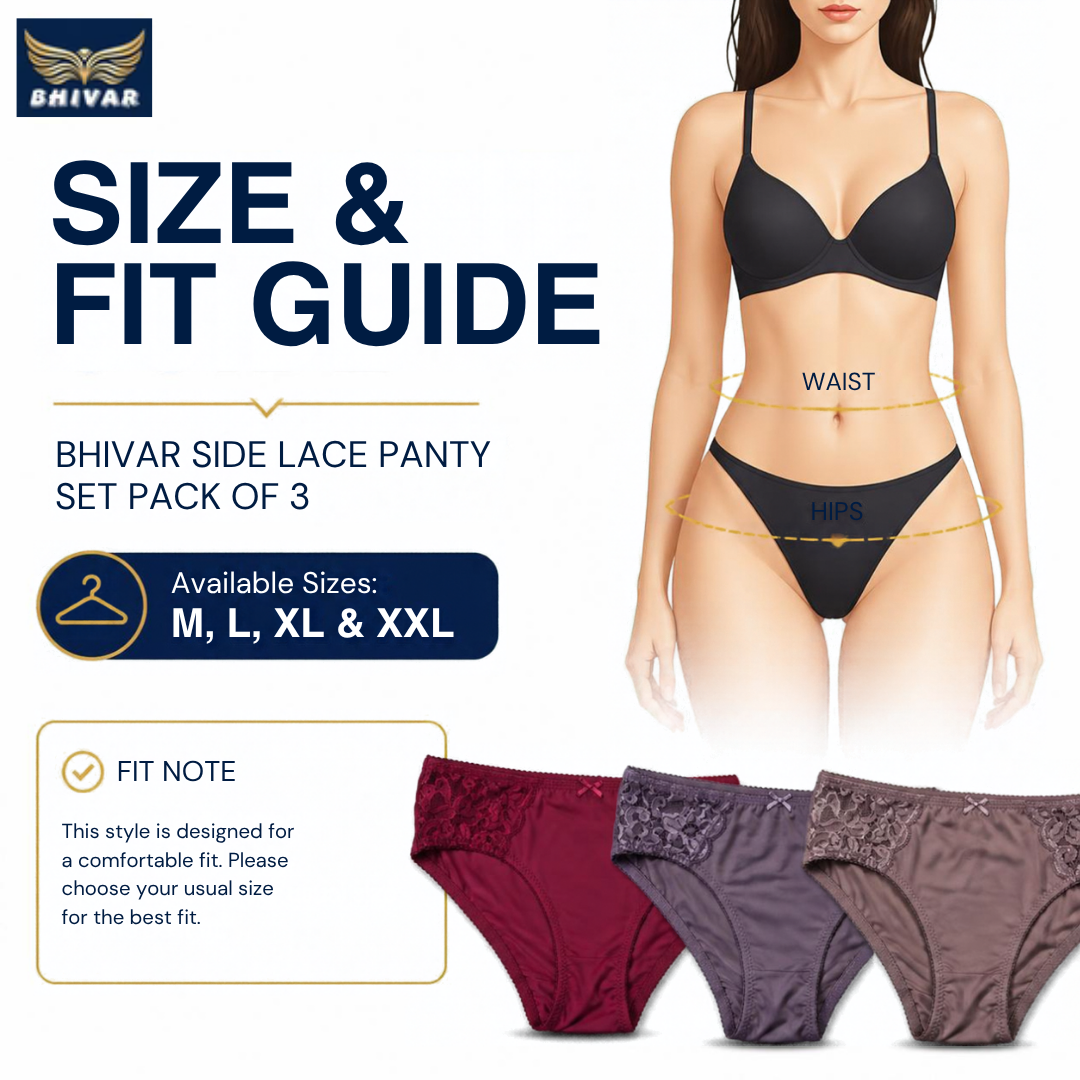 Women's Nylon Modal Panties – Pack of 3 | Maroon, Dusty Pink & Lavender