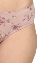 Women's Printed Cotton Panties Pack of 3 – Blue, White & Pink