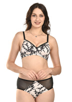 Women's Stretch-Fit Cotton Blend Panties Pack of 2 – Black & Red