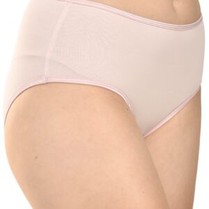 Women's Soft Cotton Hipster Panty in Pink Color - Soft Breathable Cotton Brief