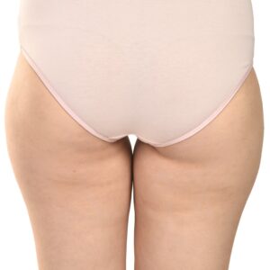 Women's Soft Cotton Hipster Panty in Brown Color - Soft Breathable Cotton Brief